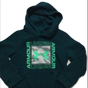 Under Armour COLDGEAR Youth Boys Loose Pullover Hoodie X-Small